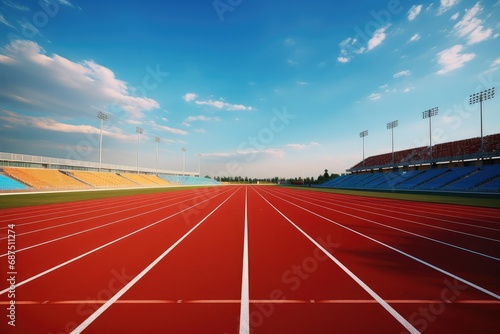 Professional Running Track, Perfect for Training Sessions