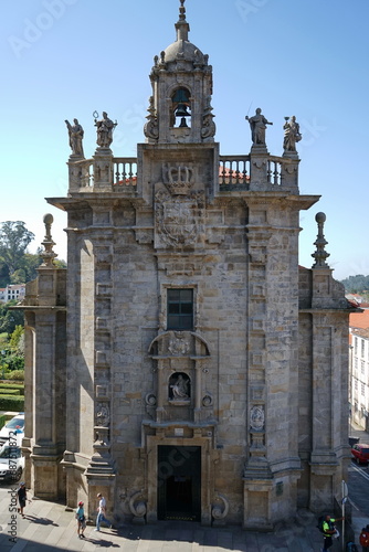 Church of San Fructuoso, in the old town of the city of Santiago de Compostela Santiago de Compostela, Galicia, Spain 10092023