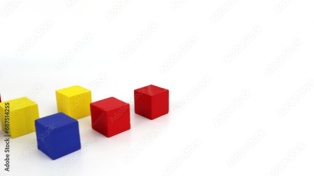 Heart icons are moving towards a red heart. In a direct direction, symbol of love. Heart icons are moving towards a red heart. In a direct direction, symbol of love.