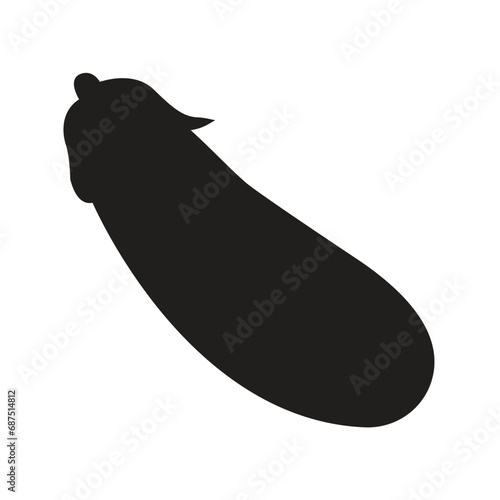 eggplant emoji vector symbol sign 