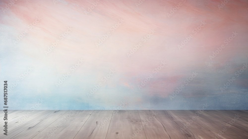 A high-definition photograph capturing the elegance of an epoxy wall texture in soft pastel shades, creating a calming and soothing visual.