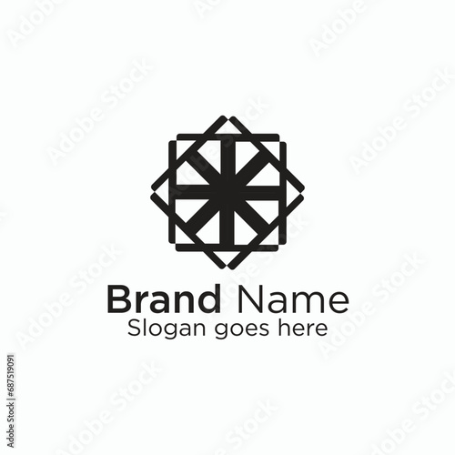 Logo branding for company website or creative minimal logo design