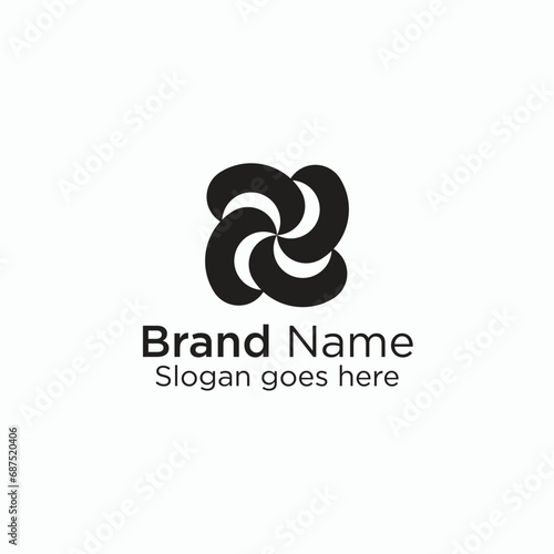 Logo branding for company website or creative minimal logo design