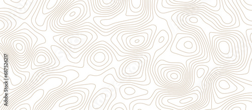abstract backdrop ,topography and geography map grid .Vector contour topographic map background .Linear graphics ,Vector illustration of topographic line contour map.	