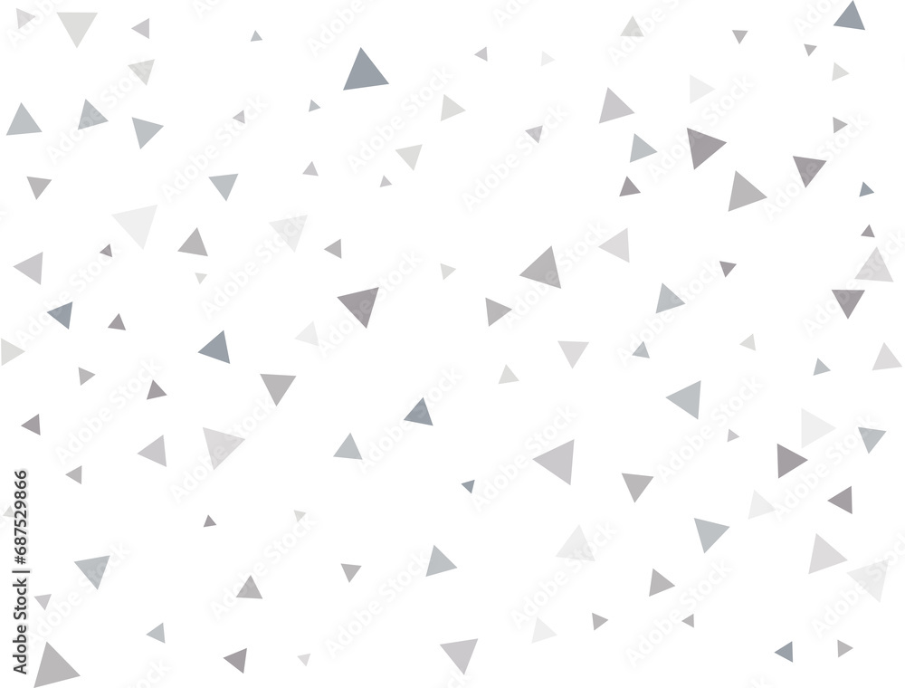 Paper Silver Triangular Confetti Paper Silver Triangular Confetti