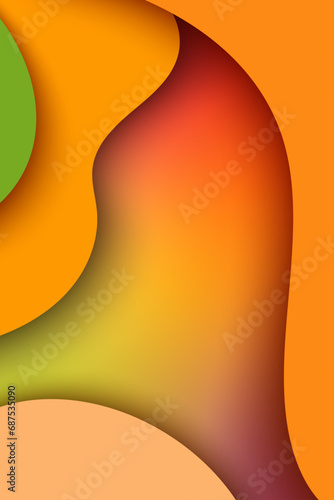 abstract orange background
