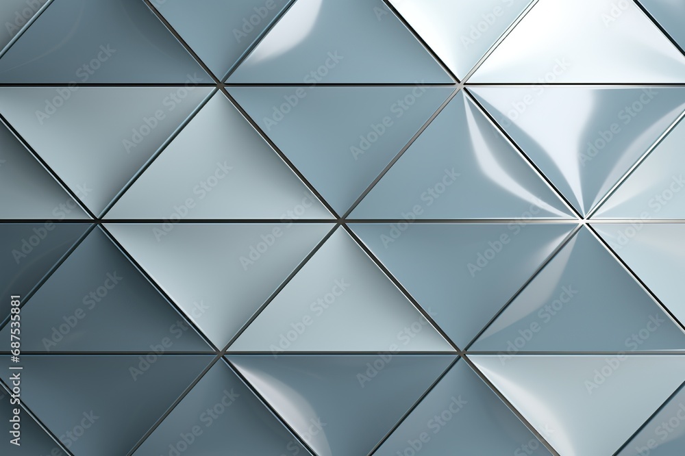 Obraz premium Geometric shapes fused in an abstract 3D design study for contemporary spaces