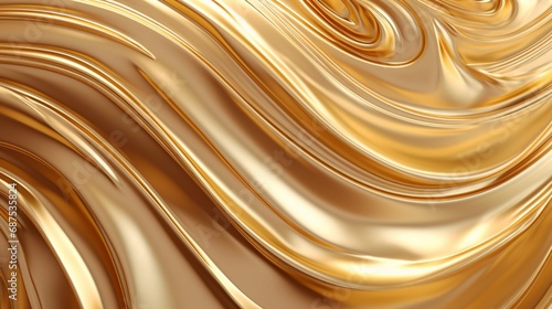 Regal Resplendence  Elegant Gold Background