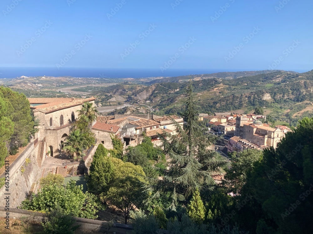 Gerace, Italy : view of the town