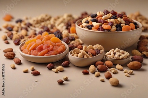 mixed nuts and raisins