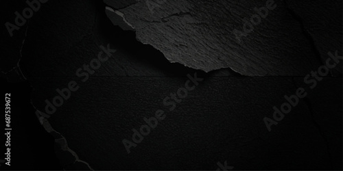 abstract black background blank concrete wall grunge stucco cracked texture.