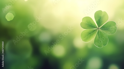 Wallpaper Mural four leaf clover background Torontodigital.ca