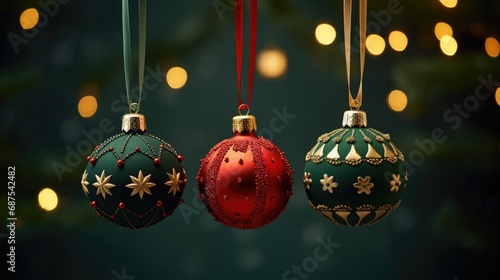 Christmas ornaments bauble holiday decoration  ai