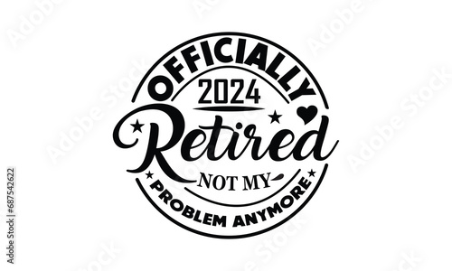 Officially Retired 2024 Vector and Clip Art 