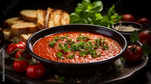 Homemade tomato soup thats flavorful photo