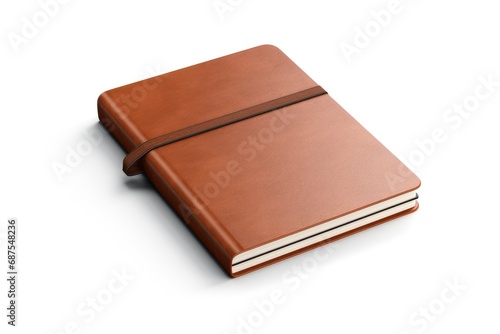 Notebook icon on white background