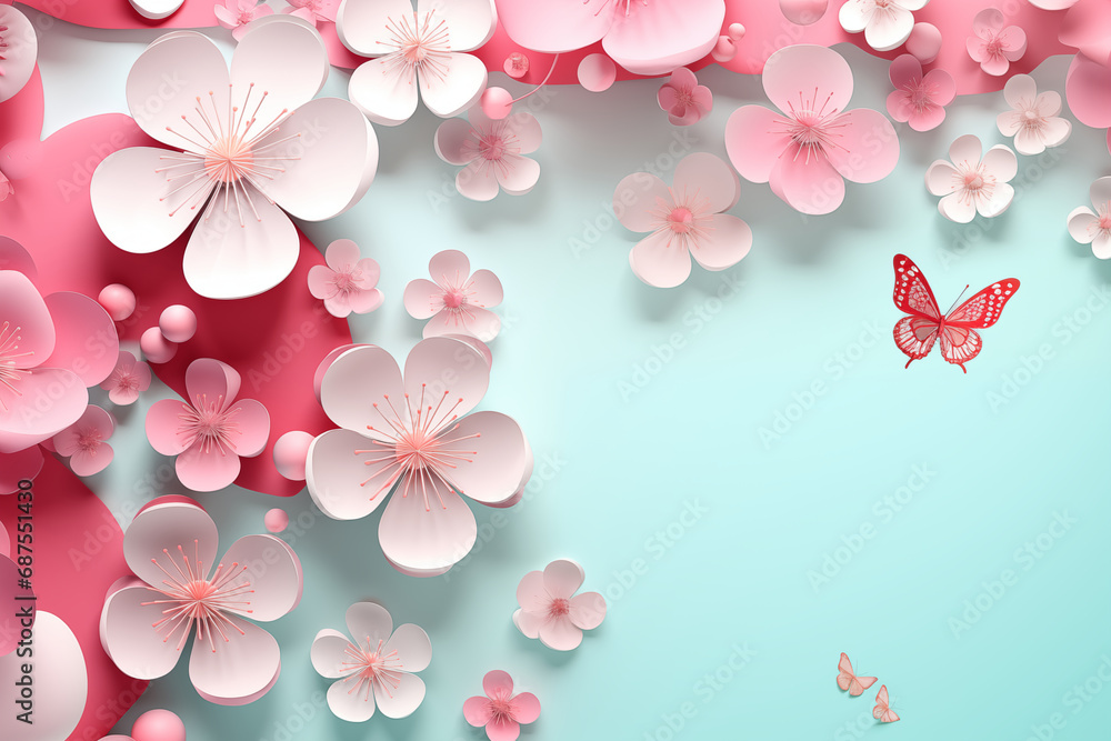 flower abstract background 