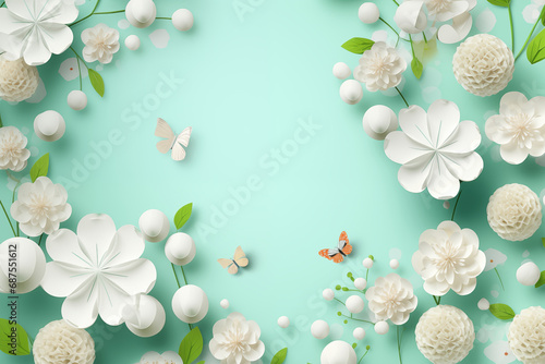 flower abstract background 