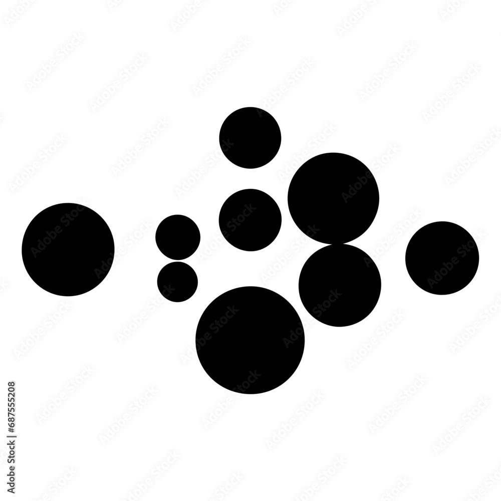 Simple Dot Element Vector Simple Dot Element Vector