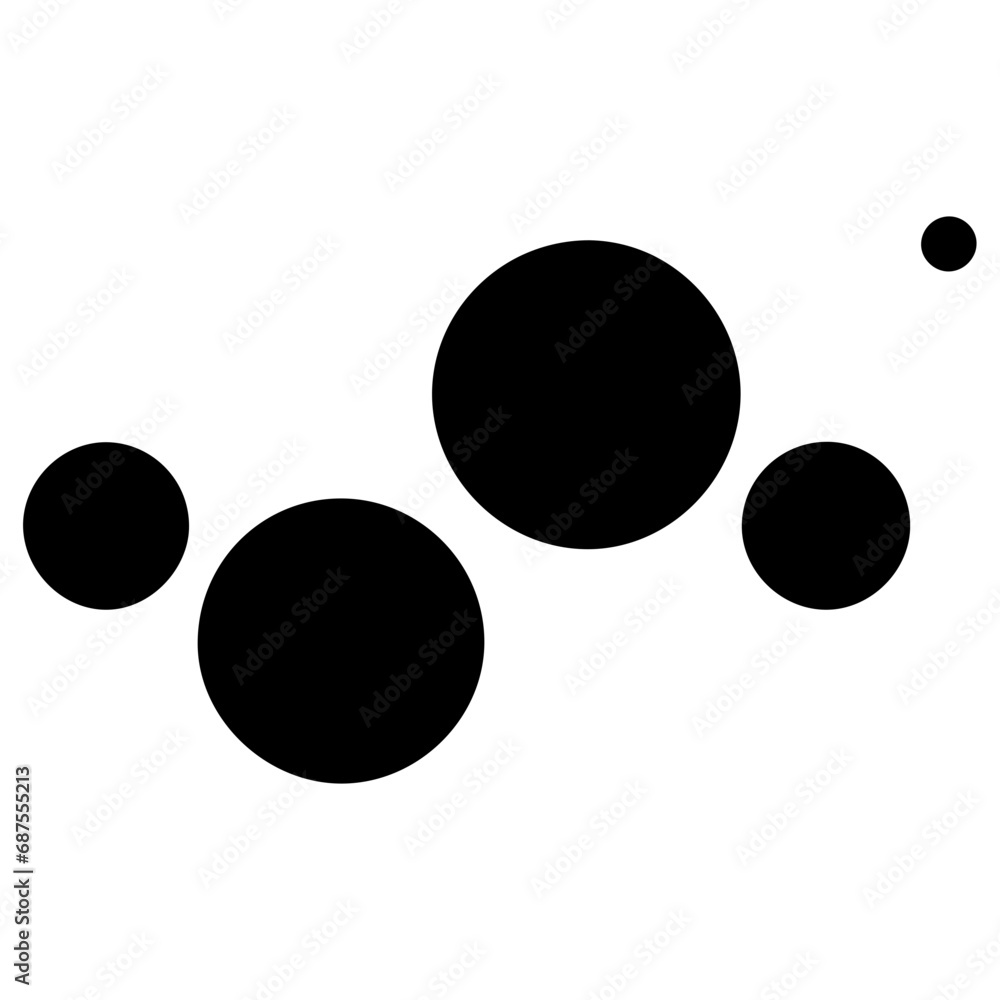 Simple Dot Element Vector Simple Dot Element Vector
