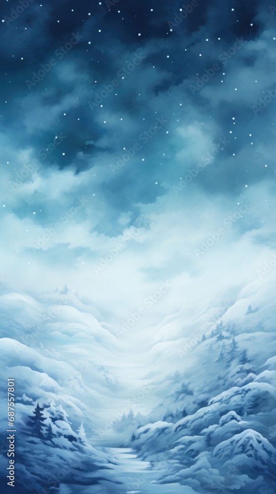 Abstract winter background. Seasons. Cool, blue tones. Abstract winter background. Seasons. Cool, blue tones.