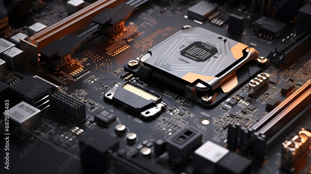 Advanced motherboard with built-in Wi-Fi 6 and PCIe 4.0 support, Advanced motherboard with built-in Wi-Fi 6 and PCIe 4.0 support,