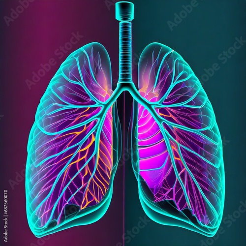 lungs neon