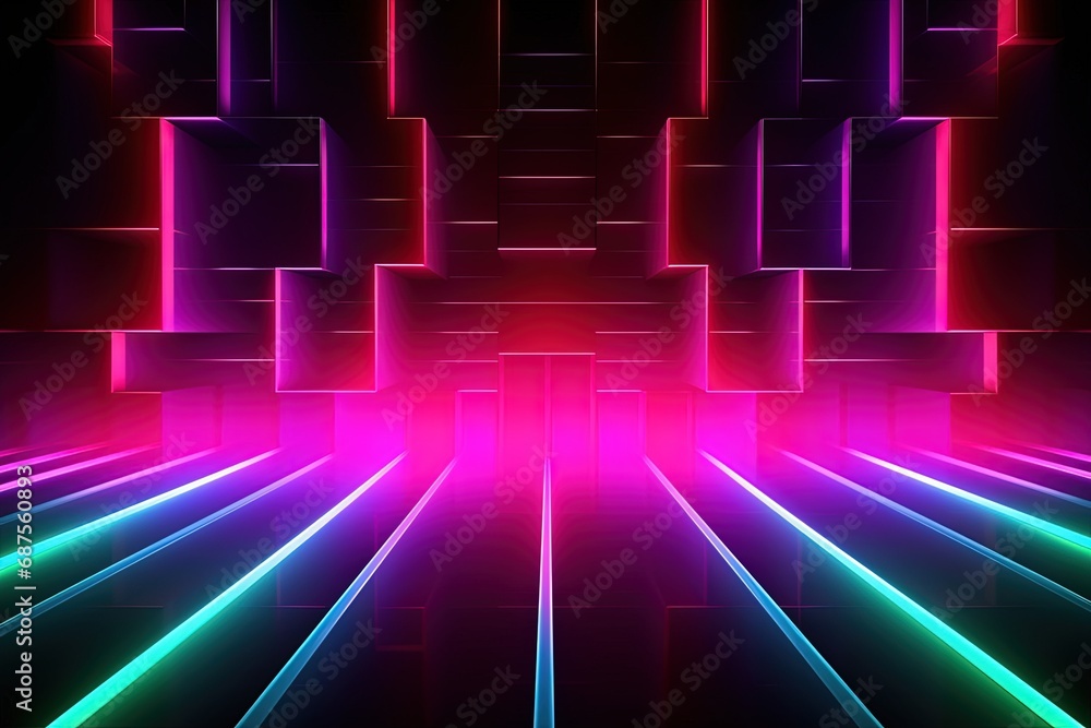 Party Pulse Abstract Neon Waves Fantastic Fusion Neon Lightscape,Neon Dance Floor Background Party Pulse Abstract Neon Waves Fantastic Fusion Neon Lightscape,Neon Dance Floor Background