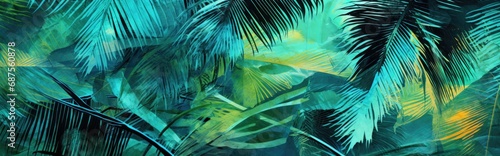 Abstract background. Vacation in the tropics. Travel and recreation.