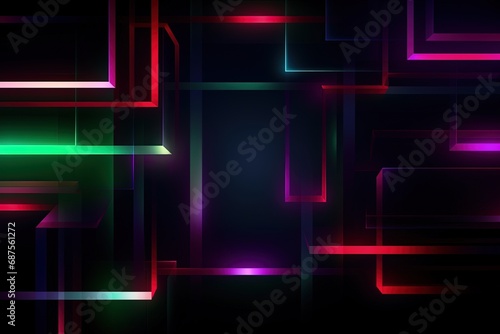 Wallpaper Mural Party Pulse Abstract Neon Waves Fantastic Fusion Neon Lightscape,Neon Dance Floor Background Torontodigital.ca