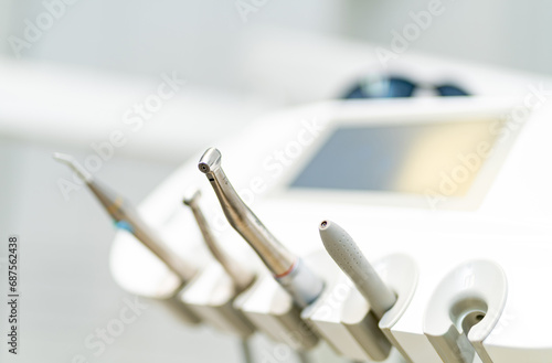 Stomatology modern device. Healthcare orthodontic technologies.