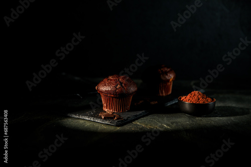 Hommade Muffin Moody Food Fotografie photo