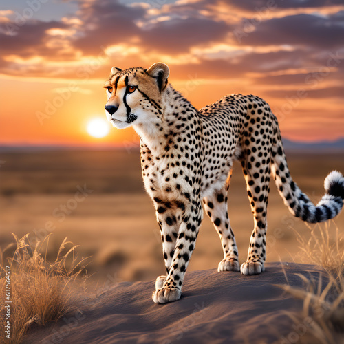 cheetah in the wild