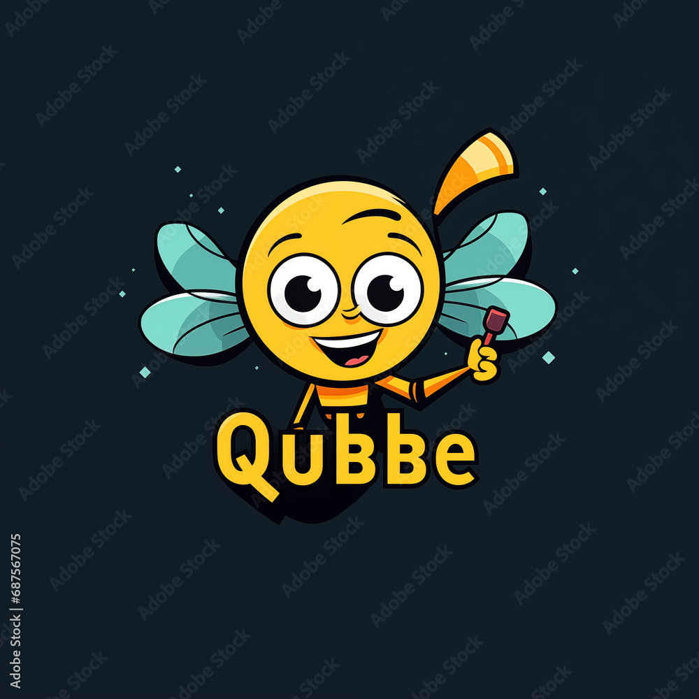 Logo for the company brand Qubie