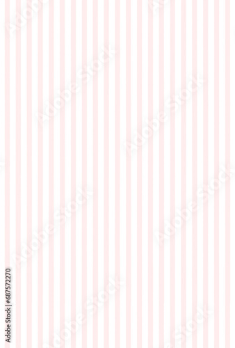 手書きの薄いピンク色と白のストライプの背景 - シンプルでおしゃれなテクスチャ - はがき比率 