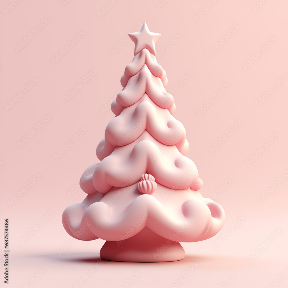 christmas tree with ribbon. make a Christmas tree in the form of a clay toy decorated for Christmas christmas tree with ribbon. make a Christmas tree in the form of a clay toy decorated for Christmas