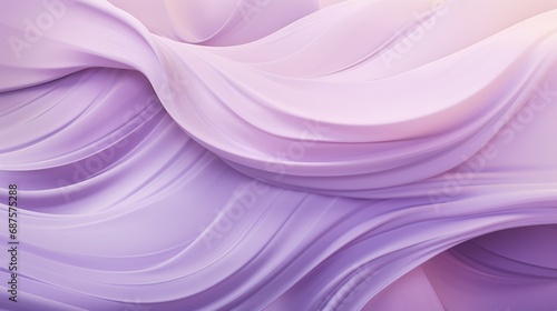 an abstract background characterized by fluid waves of pastel purple and silver, creating an ambiance of subtle sophistication.