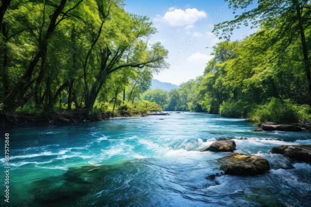 Planet Earth with its abundant water resources