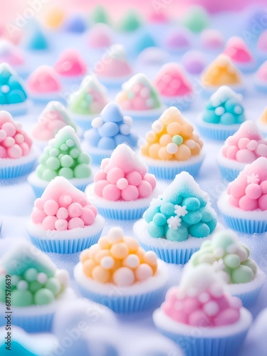 Sweet Candy and cupcakes