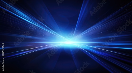 Star warp, Leading in business, Hi tech products, warp speed wormhole science vector design. photo