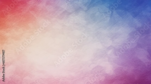 Abstract pastel color of blue and purple and pink gradient colors with drawing paper texture