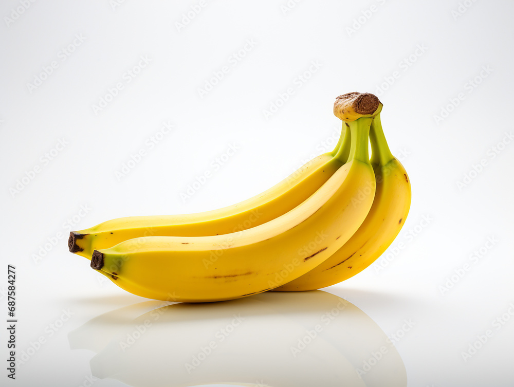 High-Resolution Fresh Banana in Studio High-Resolution Fresh Banana in Studio