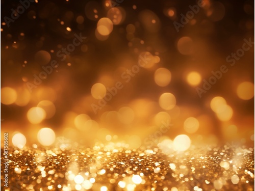 background with glittering golden light , luxury , elegant and shining with good proportion for image background , AIGENERATED 