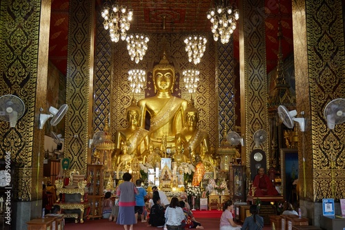 Wat Phra That Haripunchai in Lamphun, northern Thailand