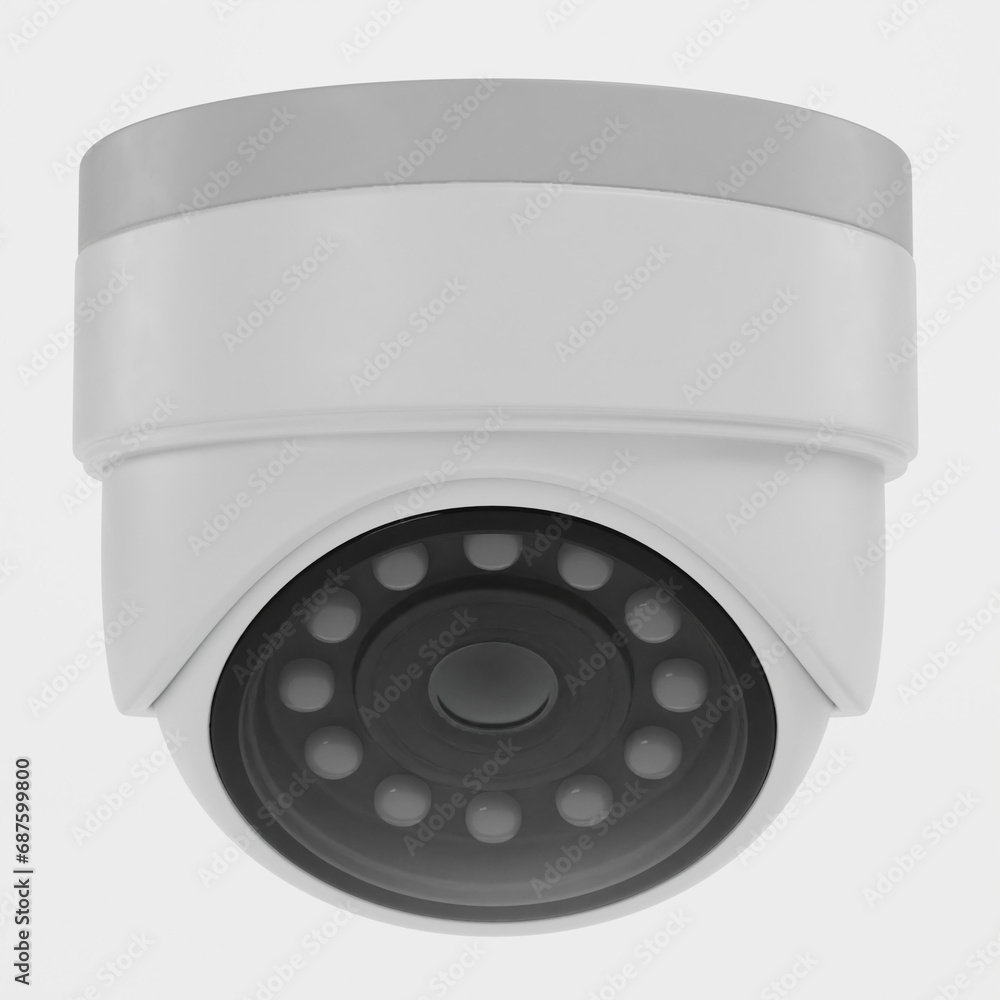 Realistic 3D Render of IP Camera Realistic 3D Render of IP Camera