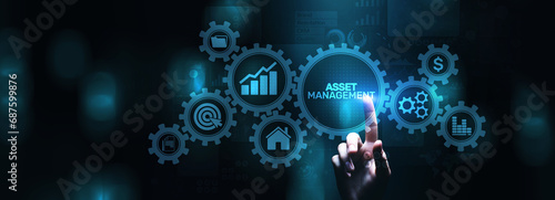 Asset management Financial Property Digital software assets SAM DAM. photo