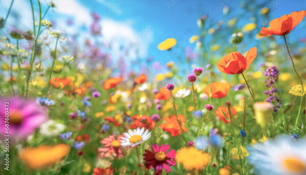 field of flowers