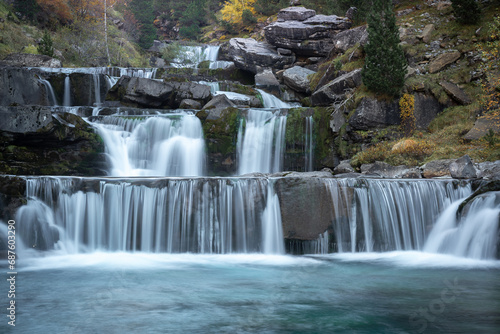 Gradas De Soaso, Falls on Arazas River , Ordesa National Park, Huesca, Spain	
 photo
