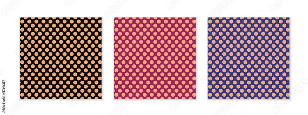 abstract seamless geometric dot pattern art for wallpaper, poster.