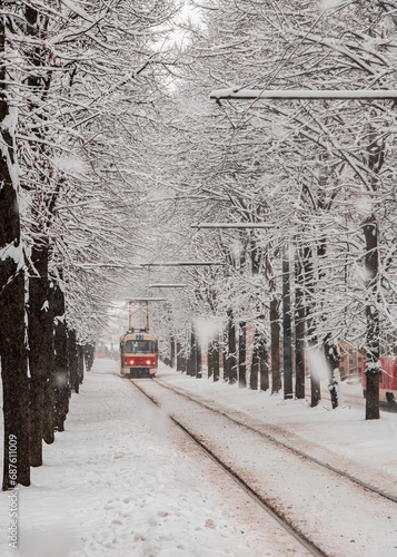 city, architecture, prague, church, view, europe, town, building, cityscape, cathedral, travel, tower, old, panorama, landmark, castle, tourism, landscape, czech, tramway, tram, urban, snow, winter